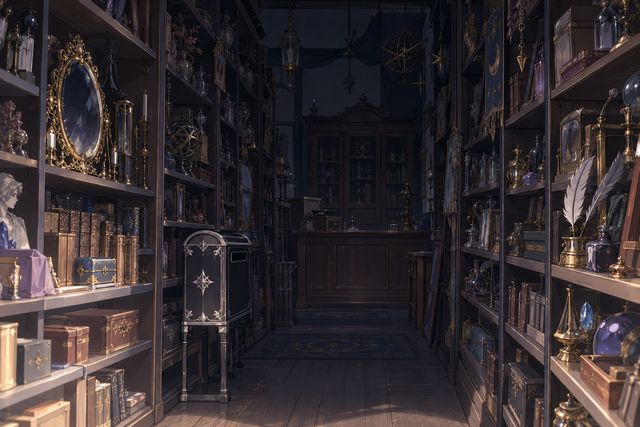 星梦杂货店·同人示意图（AI生成，非官方）