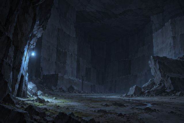 采石场空洞·同人示意图（AI生成，非官方）