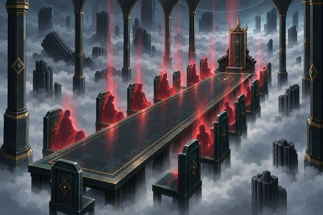 塔罗会·同人示意图(AI生成,非官方)