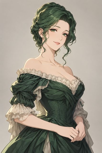莉亚娜夫人·同人示意图（AI生成，非官方）