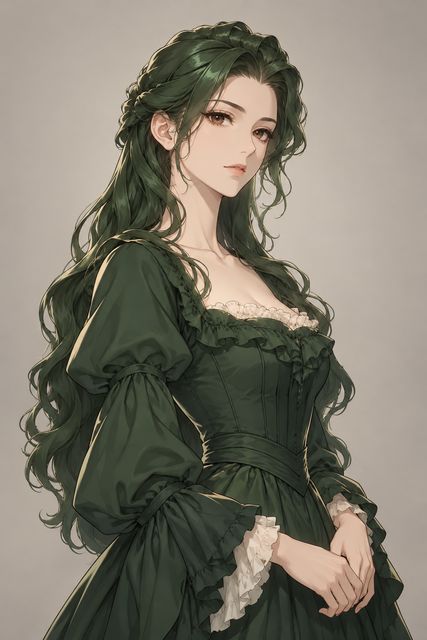 海柔尔·同人示意图(AI生成,非官方)