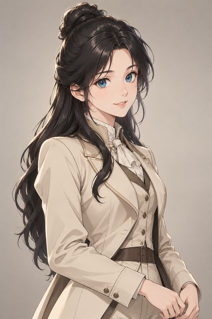 阿芒迪娜·同人示意图（AI生成，非官方）