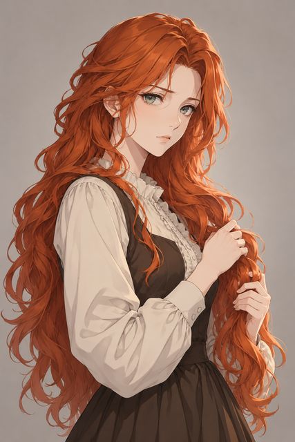 布朗丝.索伦·同人示意图（AI生成，非官方）