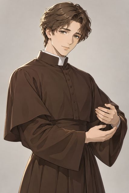 蒙塞拉特神父·同人示意图（AI生成，非官方）