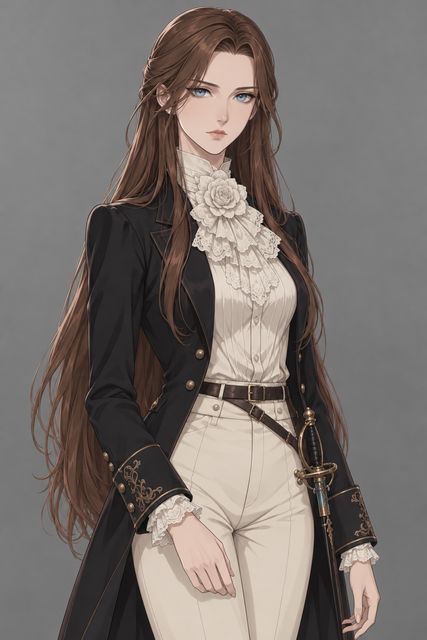 贝尔纳黛·同人示意图（AI生成，非官方）