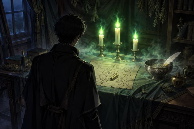 仪式魔法·同人示意图(AI生成,非官方)