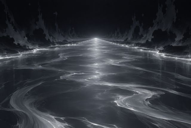 永暗之河·同人示意图(AI生成,非官方)