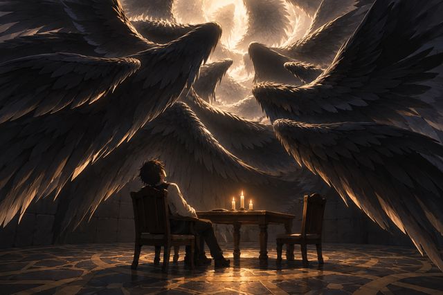 天使·同人示意图（AI生成，非官方）