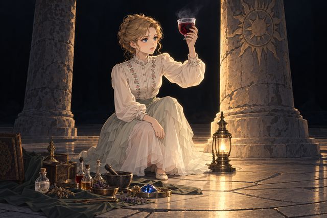 女巫·同人示意图(AI生成,非官方)