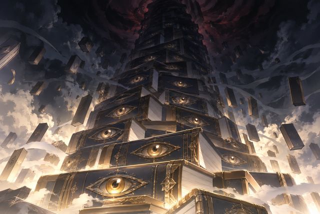 阅读者·同人示意图（AI生成，非官方）